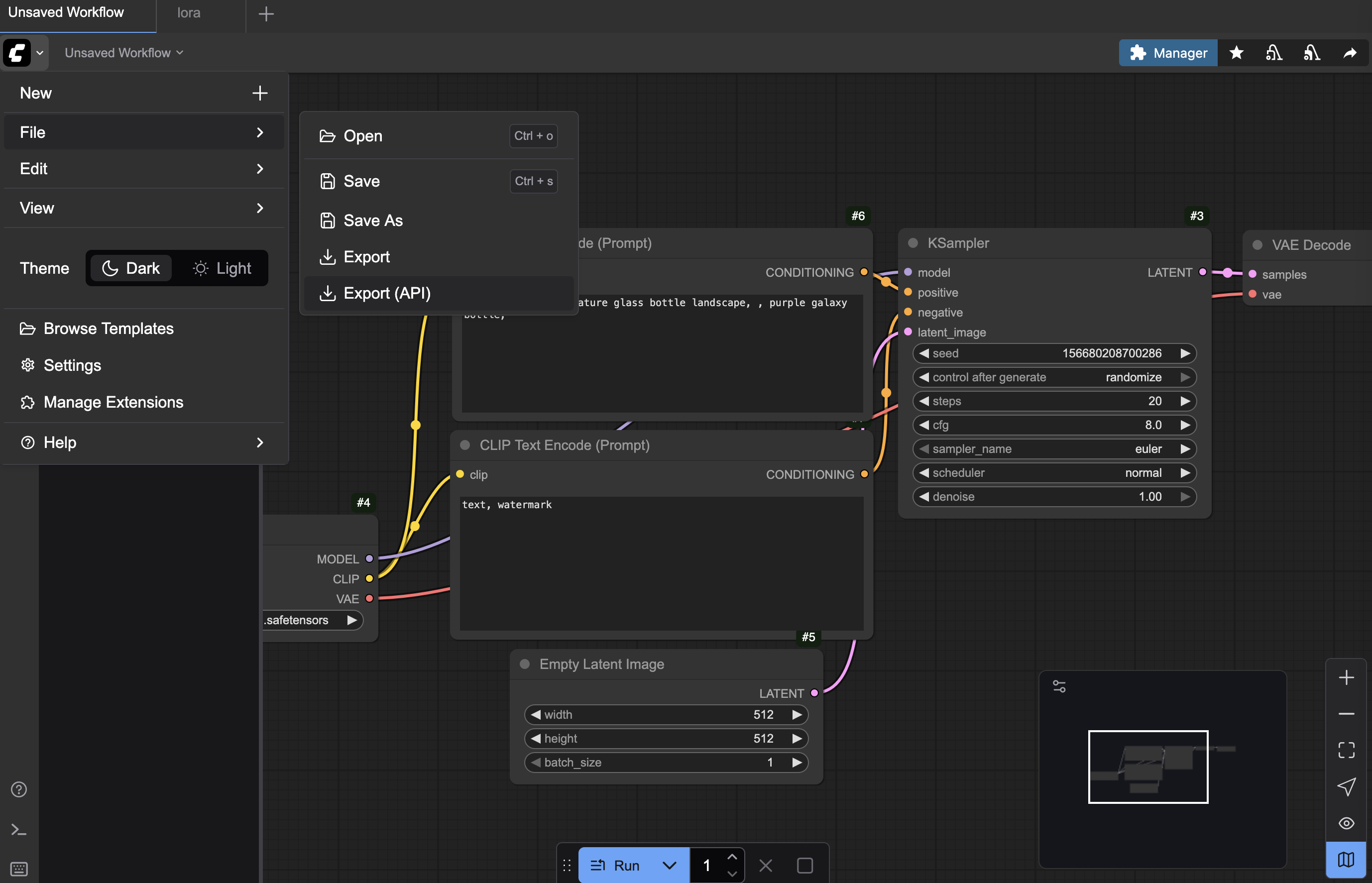 ComfyUI Export Workflow
